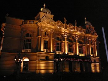 Krakow's Architecture at Night